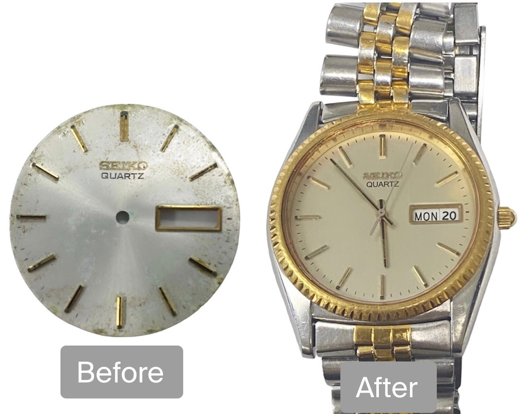 BEFORE AND AFTER - Complete Restoration for Seiko 7N43-8111