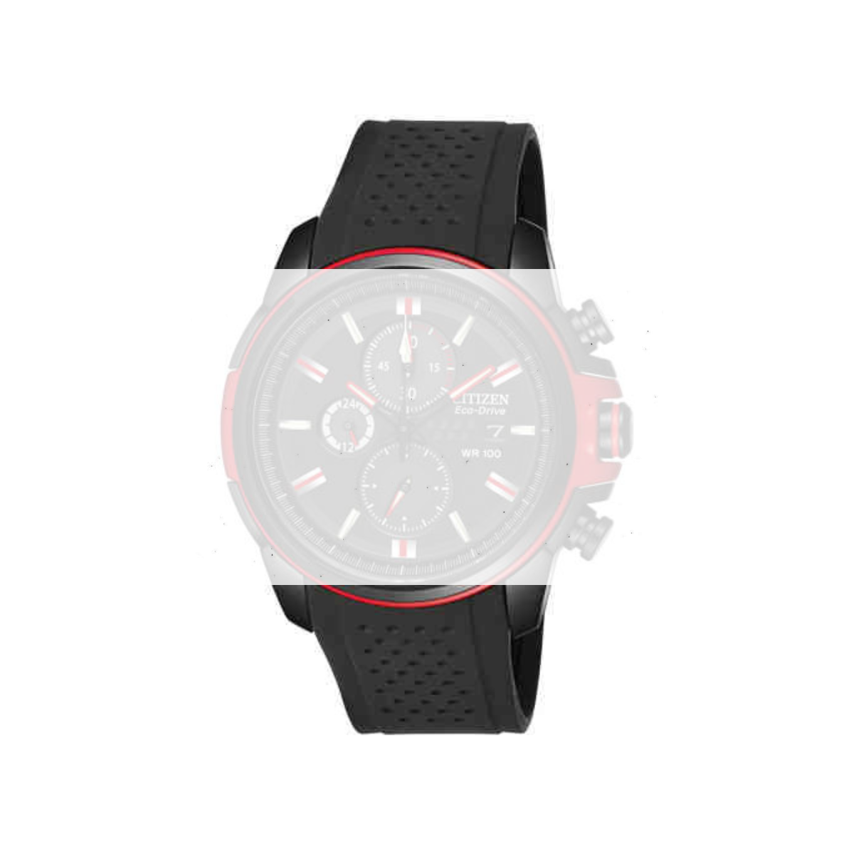 Citizen Straps 59-S53228 Black Plastic/Resin Strap – Total Watch