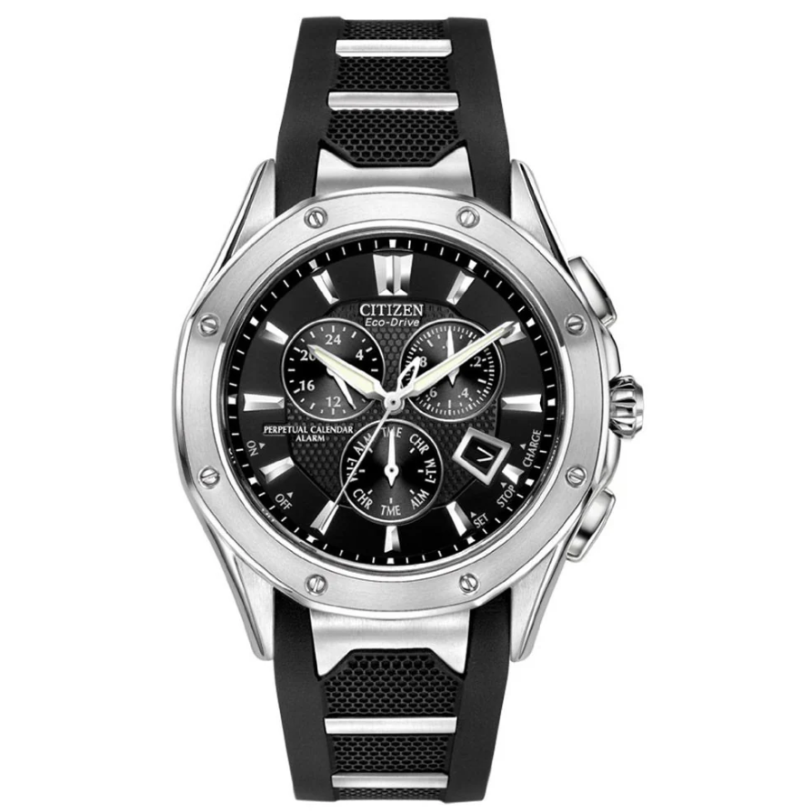 Genuine Citizen BL5460-00E Black 23mm Rubber Watch Band – Total