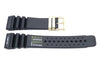 Black Citizen Style Gold Buckle Watch Band P3085