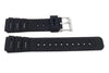 Timex 18mm Black Rubber Performance Sport Watch Band