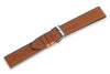 Genuine Swiss Army Brown Leather Strap For Infantry Vintage Auto