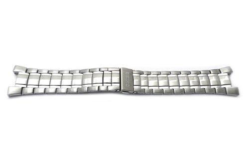 Seiko Stainless Steel Push Button Fold-Over Clasp 24mm
