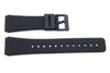 Genuine Casio Black Resin 25/22mm Watch Strap- 70378364