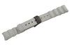 Swiss Army Odyssey Extreme Gray Rubber 20mm Watch Strap