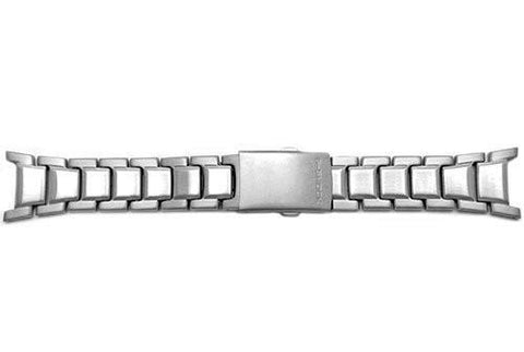 Genuine Casio Silver Tone Stainless Steel 24mm Watch Band- 10064714