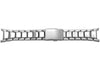 Genuine Casio Silver Tone Stainless Steel 24mm Watch Band- 10064714
