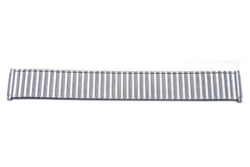Speidel 16-21MM MEDIUM LENGTH SILVER FLEX STRETCH EXPANSION WATCH...