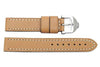 Genuine Swiss Army Tan Smooth Leather Cavalier 16mm Watch Strap