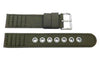 Genuine Citizen Eco-Drive Series Green Canvas 20mm Long Watch Strap