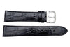 Citizen Eco-Drive Series Black Leather Alligator Grain 20mm Watch Strap