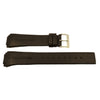 Genuine Skagen Dark Brown Smooth Leather 22mm Watch Strap - Screws image