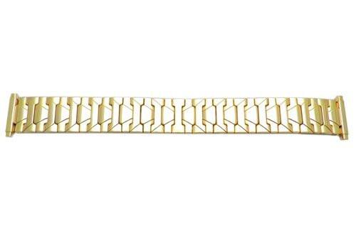Bandino Brushed And Polished Gold Tone 18-23mm Expansion  display picture 1