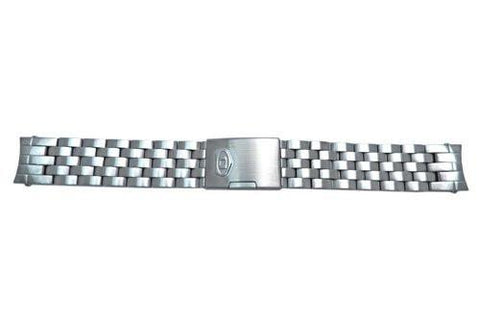 Fossil Defender Series Stainless Steel 20mm Push Button Clasp Watch Bracelet