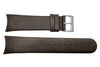 Genuine Skagen Dark Brown Genuine Leather 24mm Watch Strap - Screws