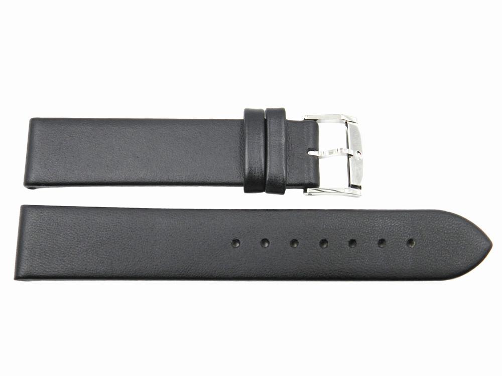 Black Leather Movado Watch Strap Replacement Genuine Movado 18mm
