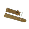 Citizen 22mm Tan Leather Strap with White Stitching