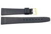 Genuine Movado Black Smooth Leather 18mm Watch Strap