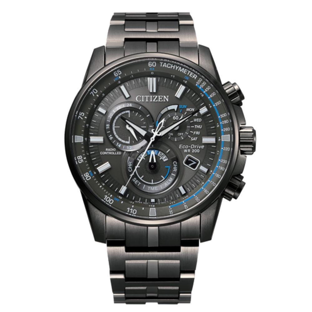 GENUINE CITIZEN CB5887-55H BLACK ION PLATED 23MM WATCH BRACELET