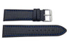Panerai Carbon Fiber Style Color Contrasting Stitching Watch Band image
