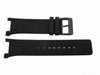 Genuine Kenneth Cole Black Polyurethane 30/16mm Watch Strap image