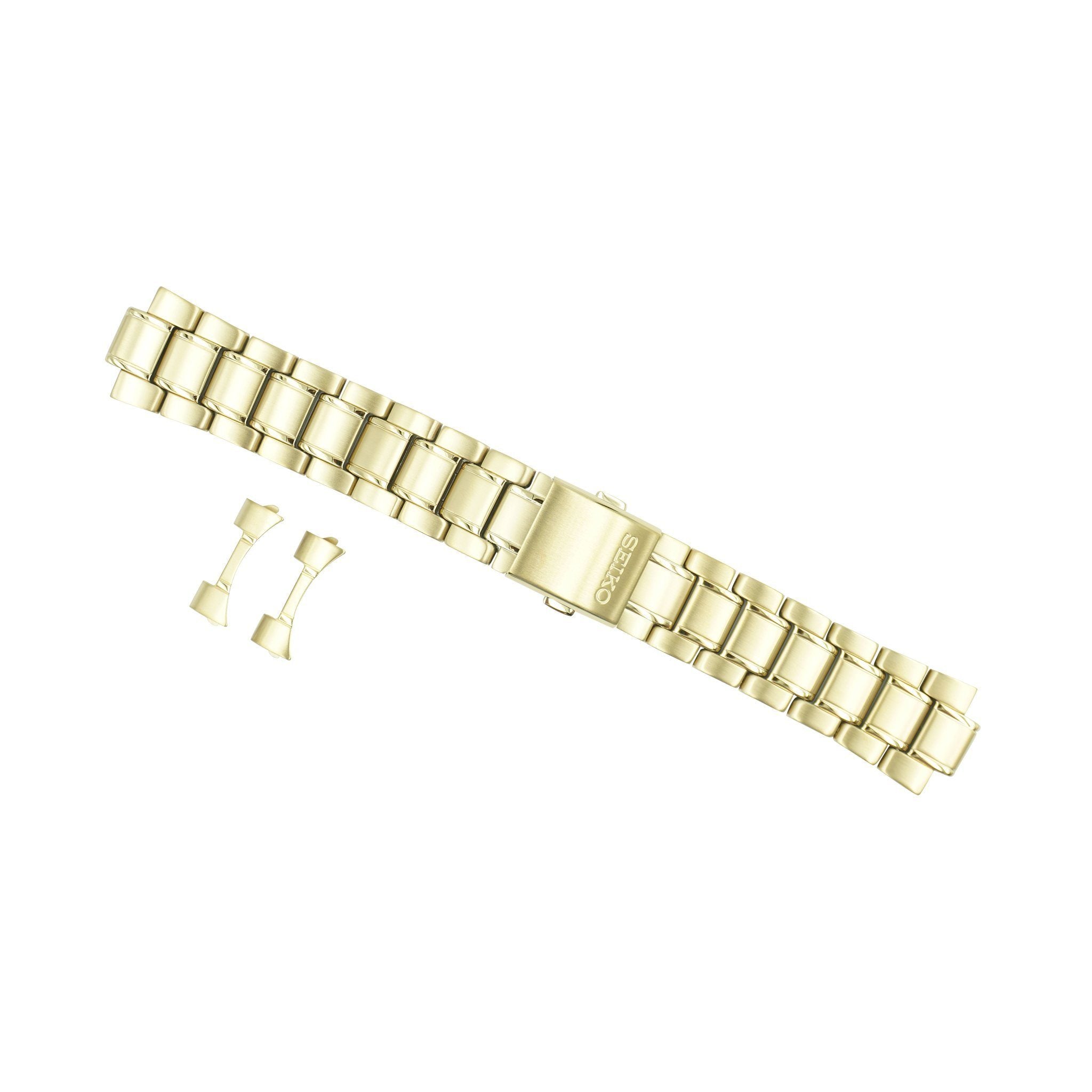 Seiko Gold Tone Metal Bracelet SNE368 – Total Watch Repair