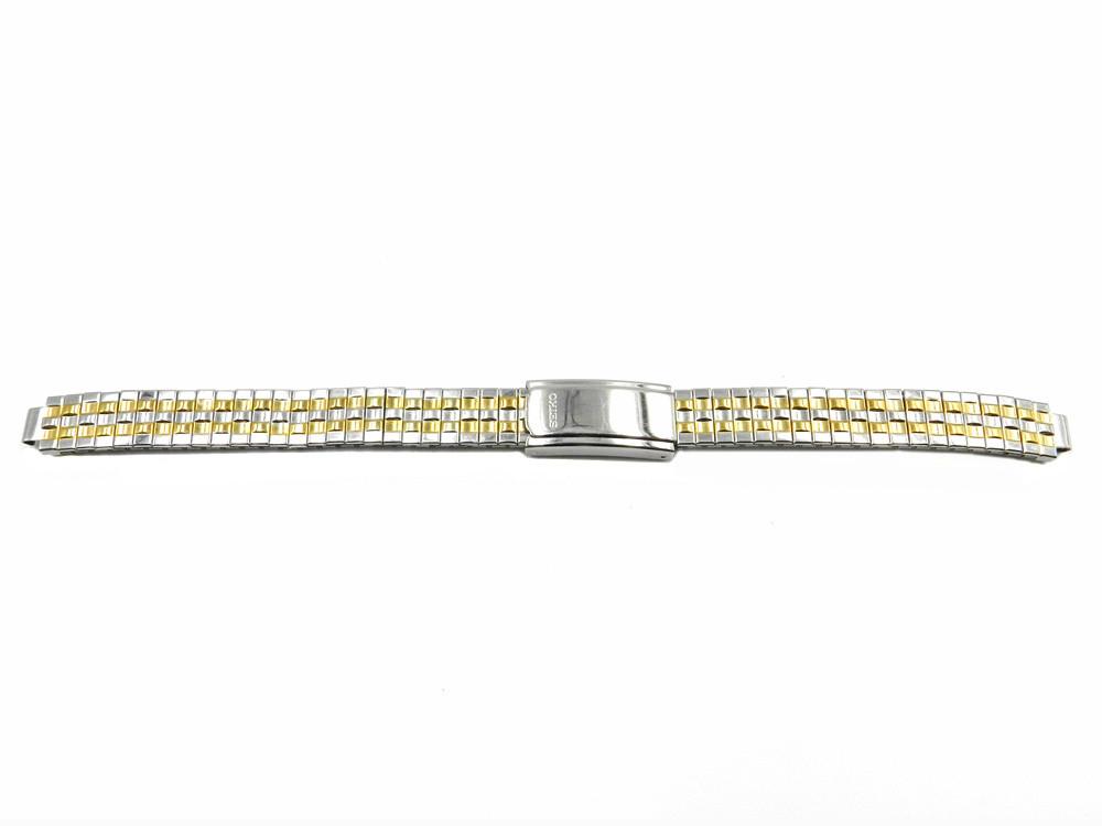 Genuine Seiko Ladies Dual Tone 10mm Expansion Watch Bracelet  display picture 1