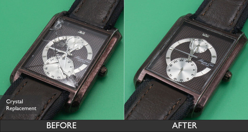 Before And After Watch Crystal Replacement For Kenneth Cole