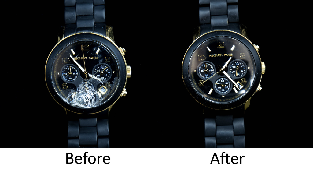 Michael Kors - Crystal Replacement Before and After