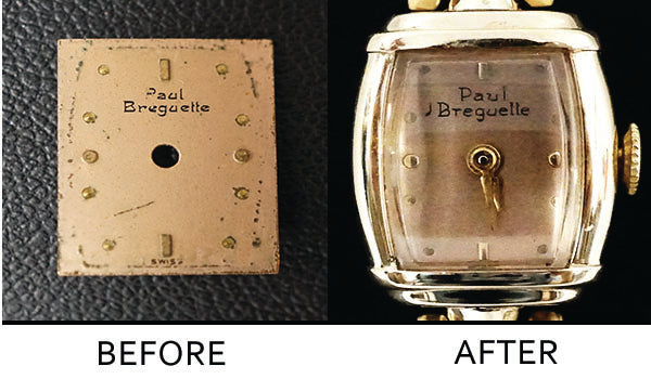 Paul Breguette - Dial Refinish & Overhaul