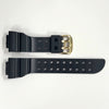 Genuine Casio Black Resin 18mm Frogman Solar G-Shock Watch Strap- 10271341