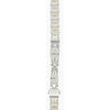 Genuine Citizen Women's Eco-Drive Mother of Pearl Dual Tone Stainless Steel 14mm Watch Band