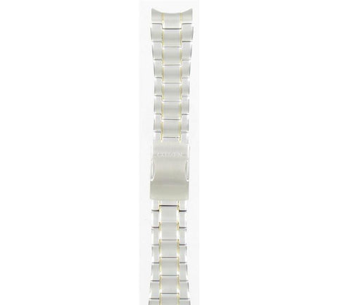 Genuine Citizen Stainless Steel Dual-Tone Watch Bracelet