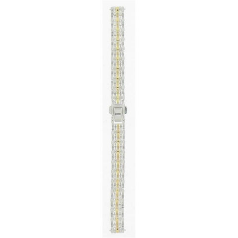 Genuine Citizen Women's Eco-Drive Silhouette Dual Tone Stainless Steel 10mm Watch Band