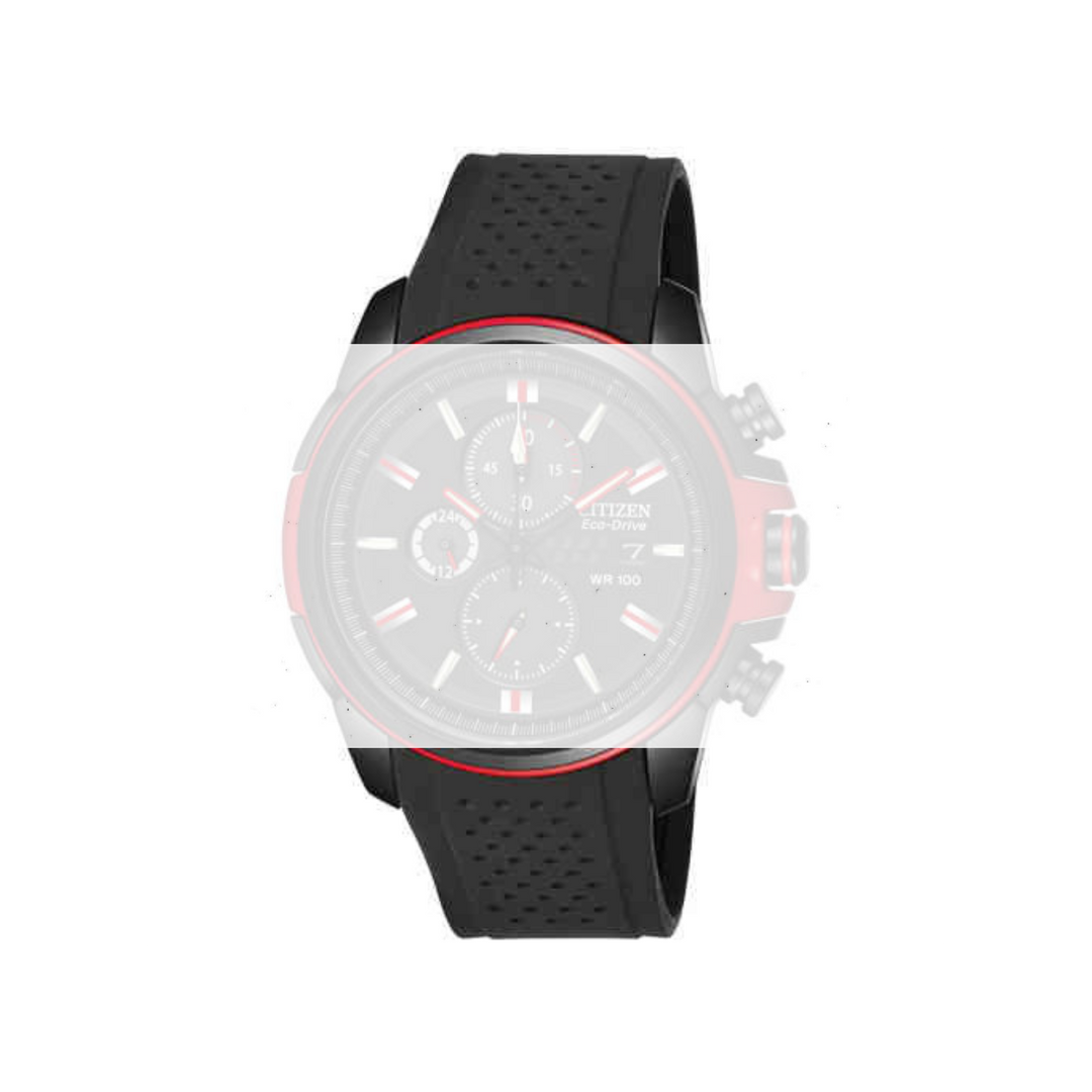 Citizen Straps 59-S53228 Black Plastic/Resin Strap