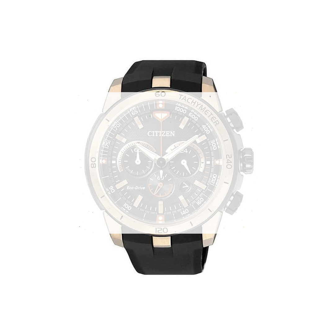 Citizen 59-S53310 Black Silicone Rubber Strap