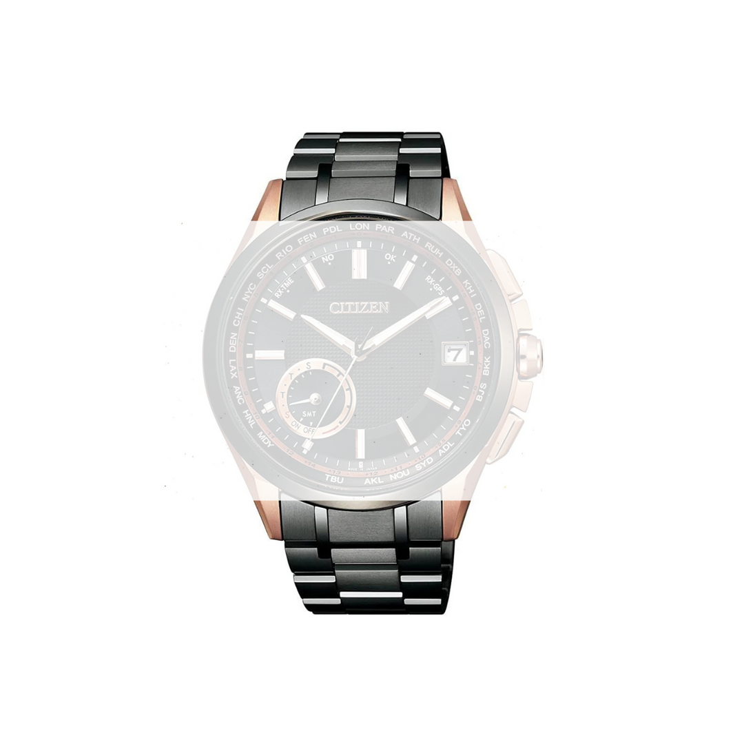 Citizen 59-T01076 Satellite Wave Black Coated Titanium Strap