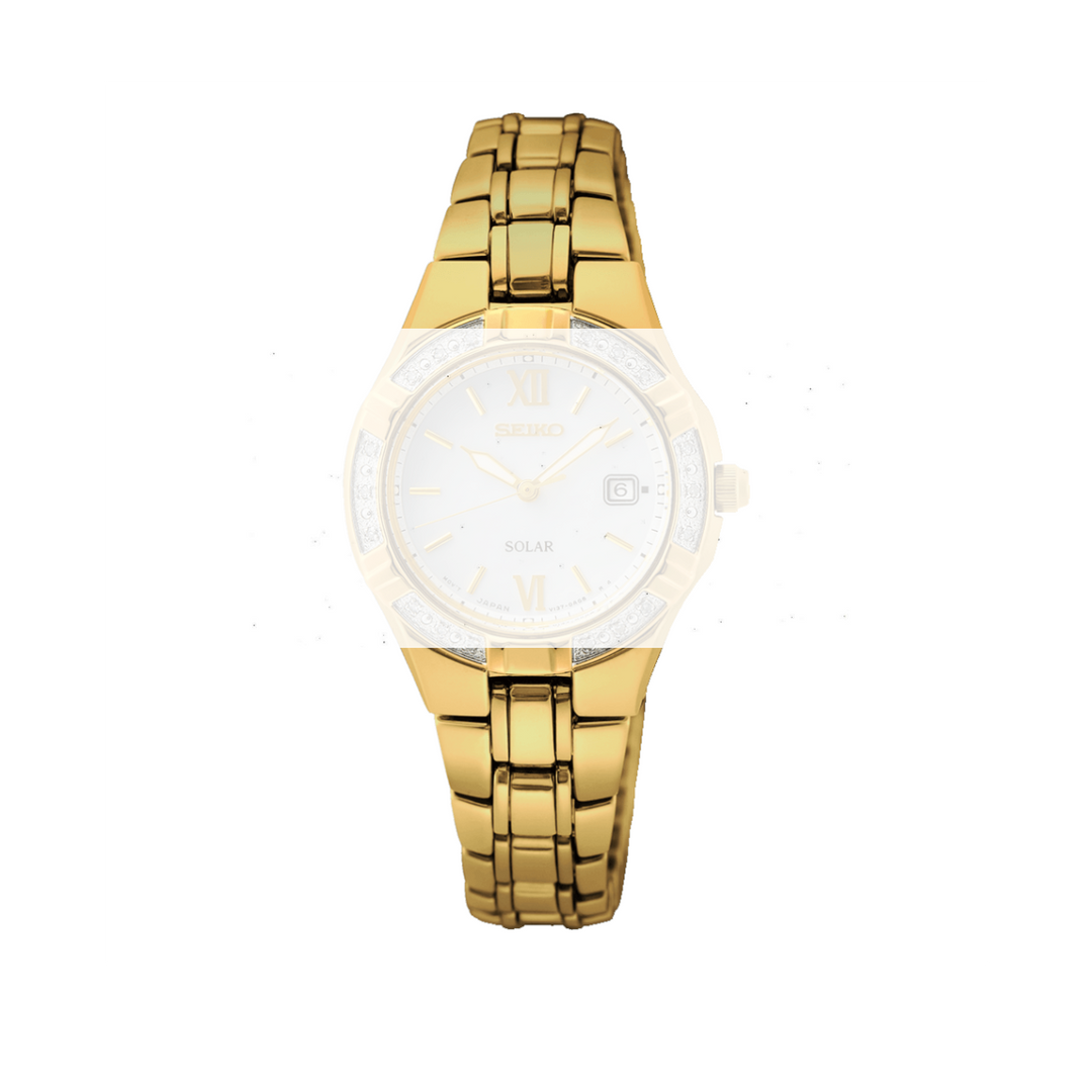 Seiko MORG112K9 gold stainless steel bracelet