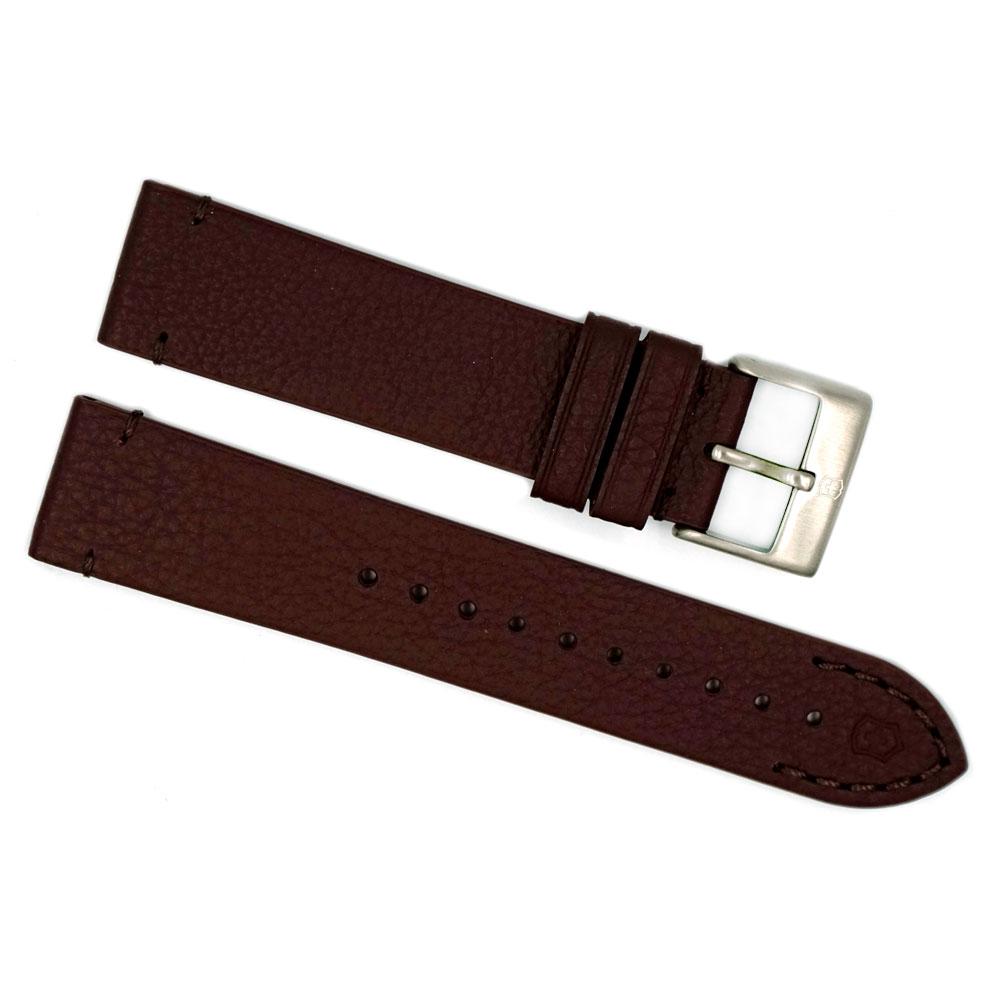 Genuine Swiss Army AirBoss Series Mach 1&2 Brown Leather 21mm Watch Strap image