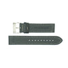 Swiss Army Officer's 1884 Black Leather 20mm Watch Strap image
