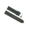 Swiss Army Officer's 1884 Black Leather 20mm Watch Strap image