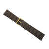 Genuine Swiss Army Maverick Series 22mm Brown Rubber Watch Strap image