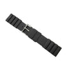 Geniune Swiss Army INOX Series 22mm Black Rubber Watch Strap image