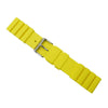 Victorinox INOX Series 22mm Yellow Rubber Watch Strap image
