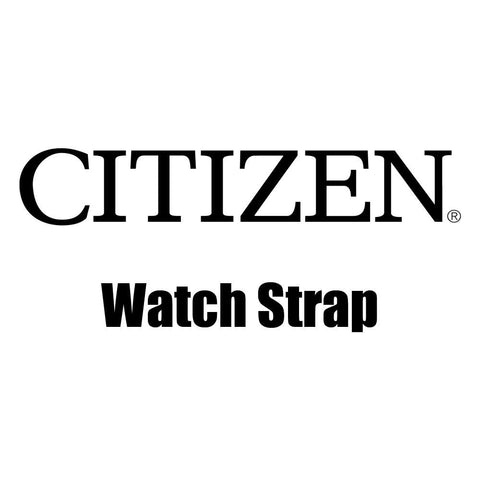 Genuine Citizen Men's Chronograph Sport Titanium Silver 22mm Watch Band Only image