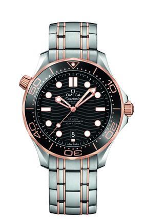 Omega Seamaster 20mm Steel and Rose Gold Bracelet 020DYZ010101