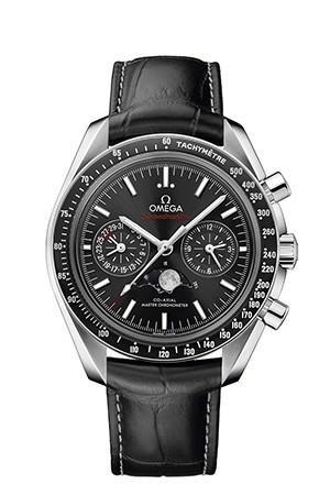 OMEGA ブラックレザー Omega Speedmaster 21mm Black alligator leather Strap 032CUZ005770