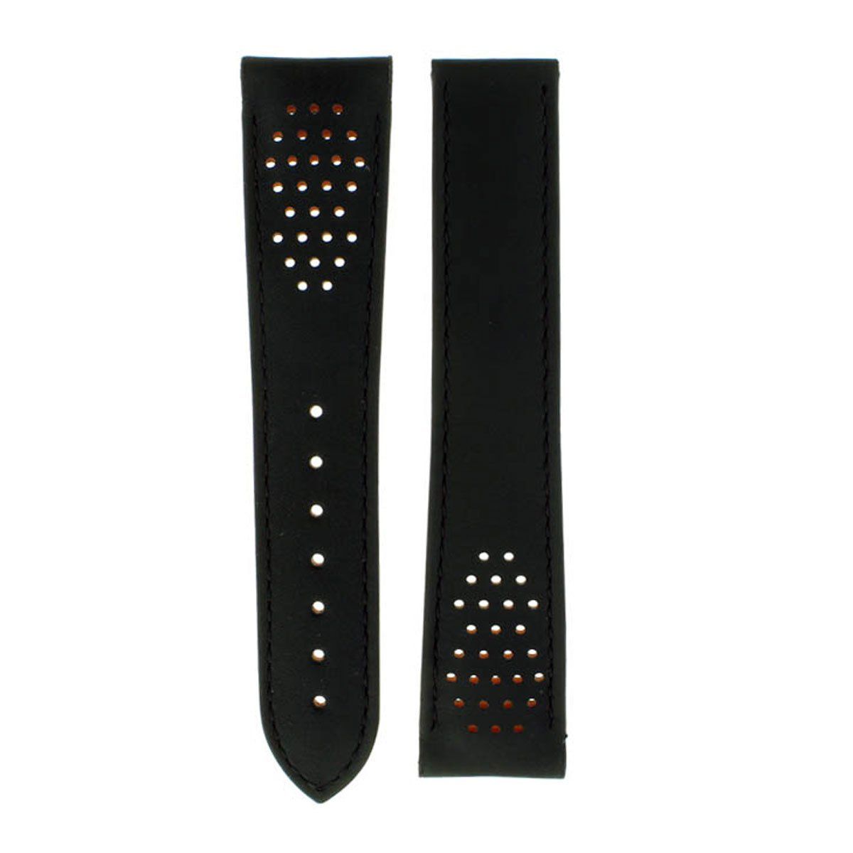 OMEGA SPEEDMASTER CO-AXIAL 21MM BLACK LEATHER STRAP – Total Watch