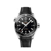 OMEGA PLANET OCEAN 600M OMEGA CO-AXIAL (SHORT) BLACK LEATHER STRAP image