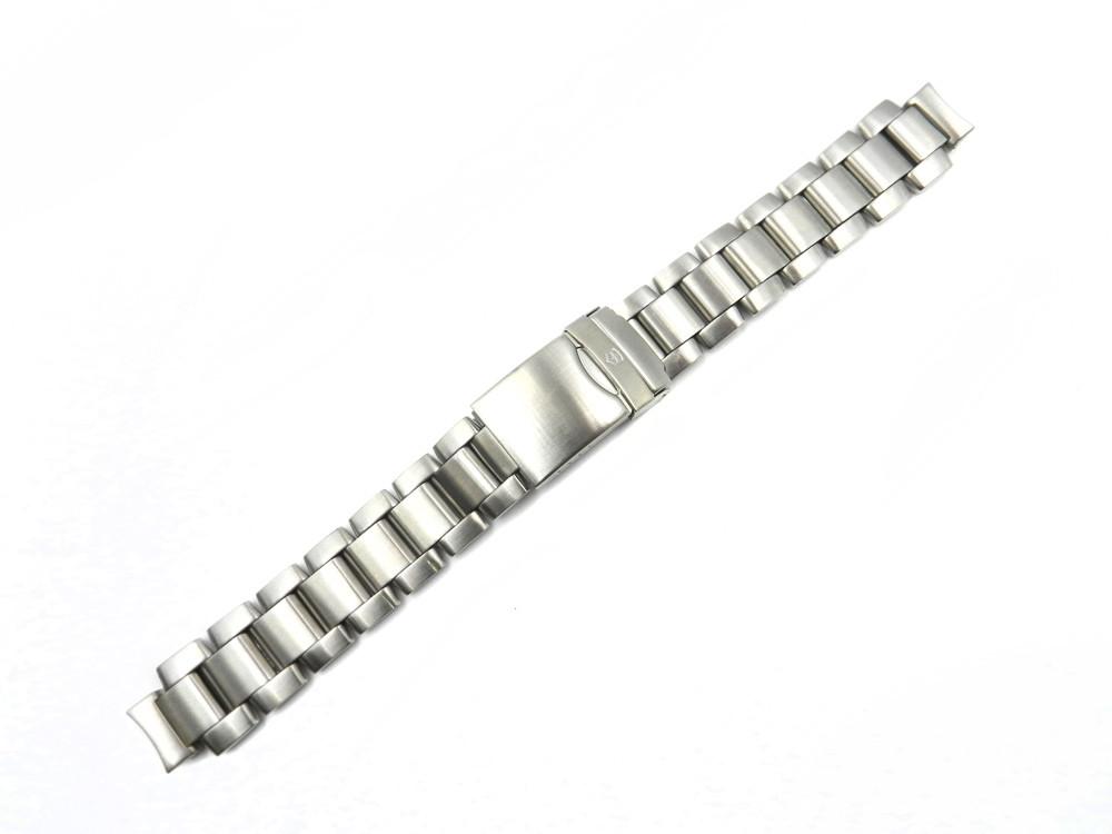 Genuine Swiss Army Peak Series Silver Tone Stainless Steel Watch Bracelet image